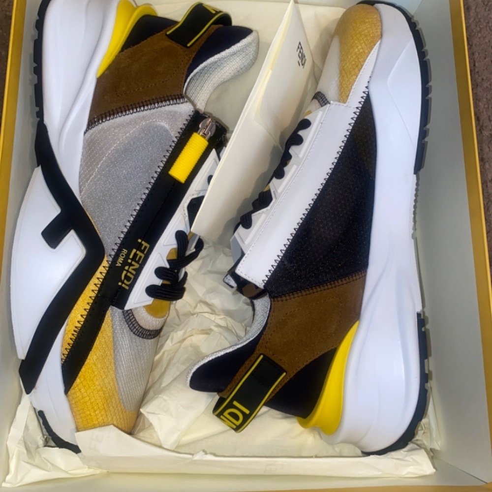 Fendi Flow slip on multi men sneaker